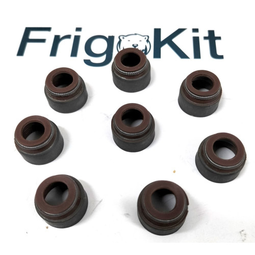 Thermo King Valve Stem Seal Kit TRP 11-8934 & 11-8935 – Set of 8 (Exhaust & Intake) | Aftermarket